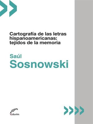 cover image of Cartografía de las letras hispanoamericanas
